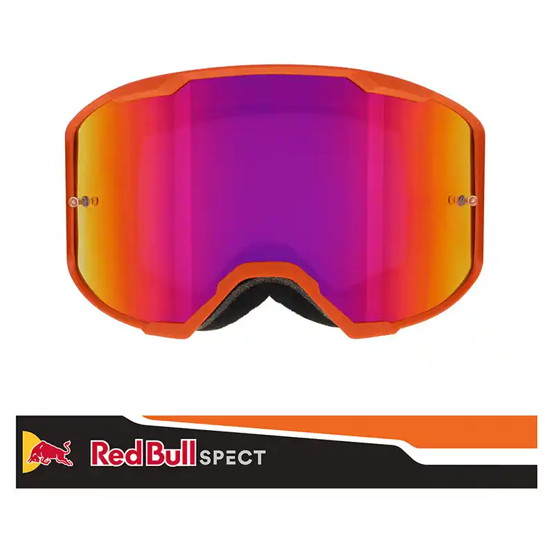 Maschera RedBull Strive 010S MX arancio viola flash- Novità