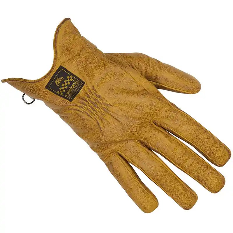 Prezzo Scontato Guanti Donna Helstons Swallow oro marrone-6