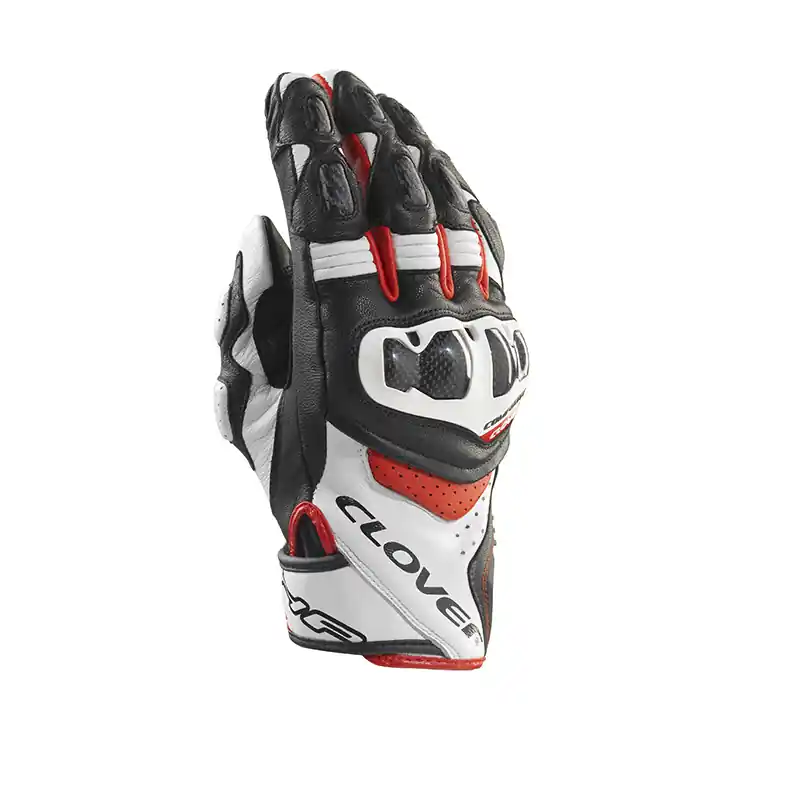 Guanti Clover RSC-4 bianco rosso-S Affare