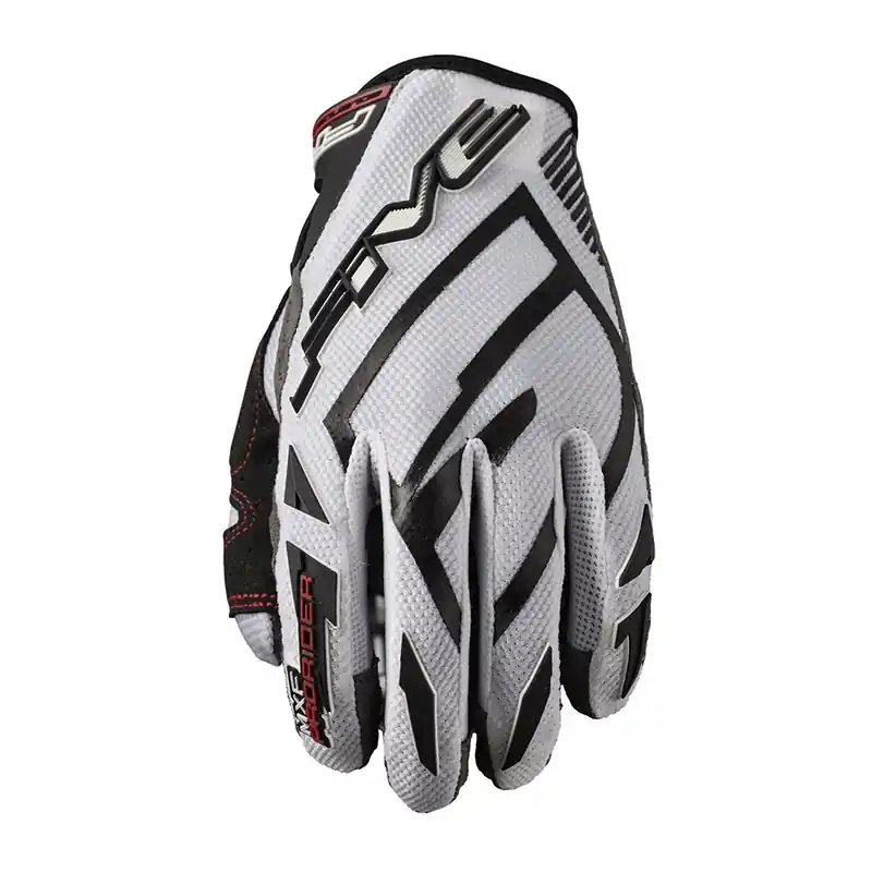 Guanti Five MXF Prorider S bianco-XS Promozione