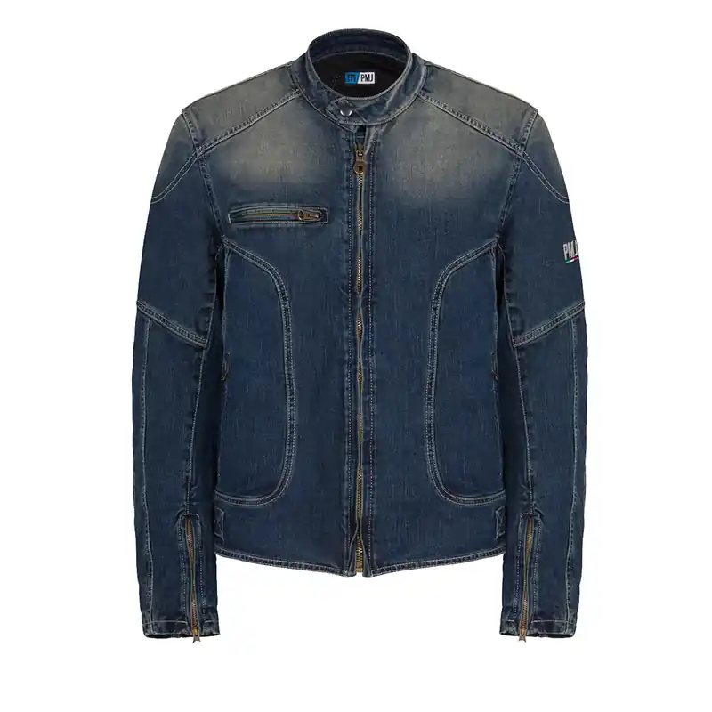 Prezzo Conveniente Giacca Pmj Miami blu-2XL