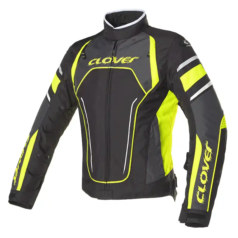 Bestseller Giacca Donna Clover Rainblade 2 WP nero giallo-XS