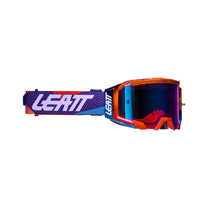 Ordina Subito Maschera Leatt Velocity 5.5 Iriz Neon arancio blu-