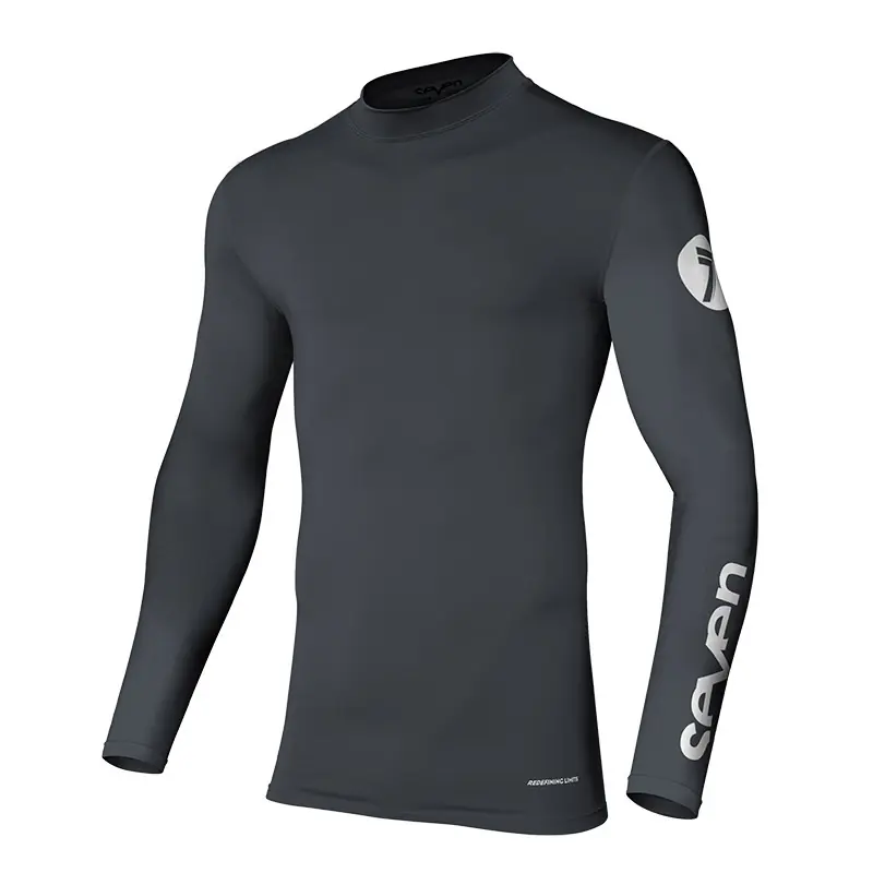 Maglia Seven Zero Compression charcoal-S Spedizione Gratuita