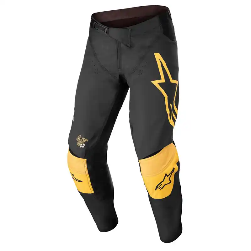 Spedizione Espresso Pantaloni Alpinestars Techstar Quadro 2022 giallo-30