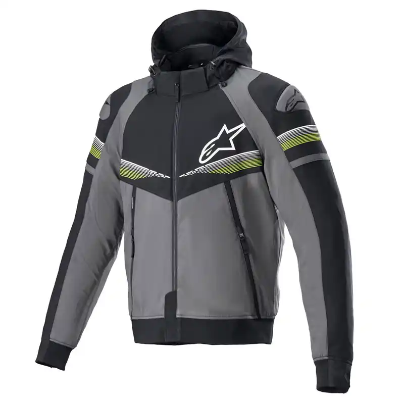 Non Perdere Alpinestars Sektor Tech V2 Hoodie grigio nero-S