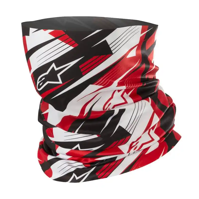 Direttamente Dal Produttore Copricollo Alpinestars Blurred rosso-