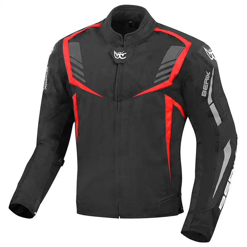 Giacca Berik Toronto nero rosso fluo-54 Prezzo Conveniente
