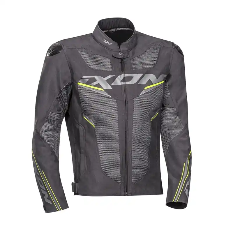 Giacca Ixon Draco antracite grigio giallo-3XL Saldi