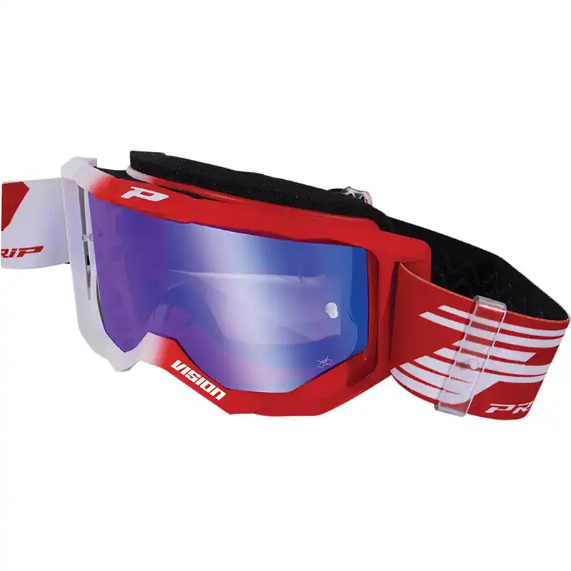 Offerta Del Giorno Maschere Progrip 3300 bianco rosso specchiata-