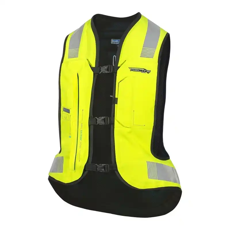 A Buon Prezzo Gilet Airbag Helite E-Turtle 2 Hi-Vis giallo-XS