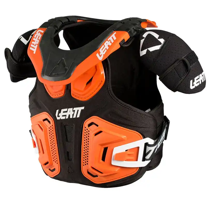 Occasione Imperdibile Pettorina Leatt Fusion 2.0 Junior arancio-L/XL