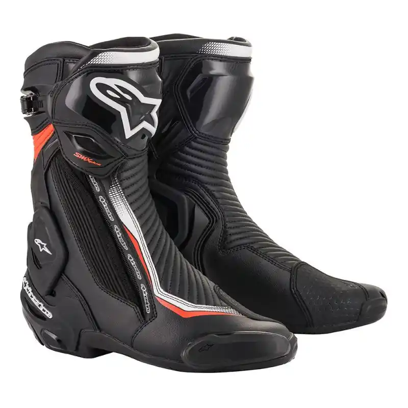 Stivali Alpinestars Smx Plus V2 nero bianco rosso-37 Sconto