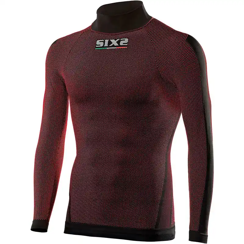Prezzo Di Fabbrica Lupetto Maniche lunghe SIX2 TS3 4stagioni rosso scuro-S
