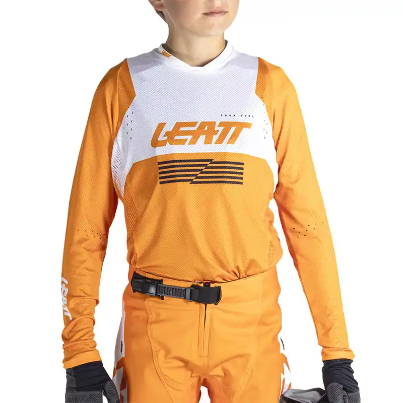 Saldi Maglia Leatt 4.5 Jr Lite V26 arancio-