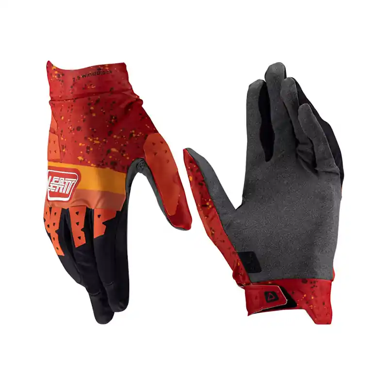 Scelto Dai Clienti Guanti Leatt 2.5 Windlock V.25 burn-