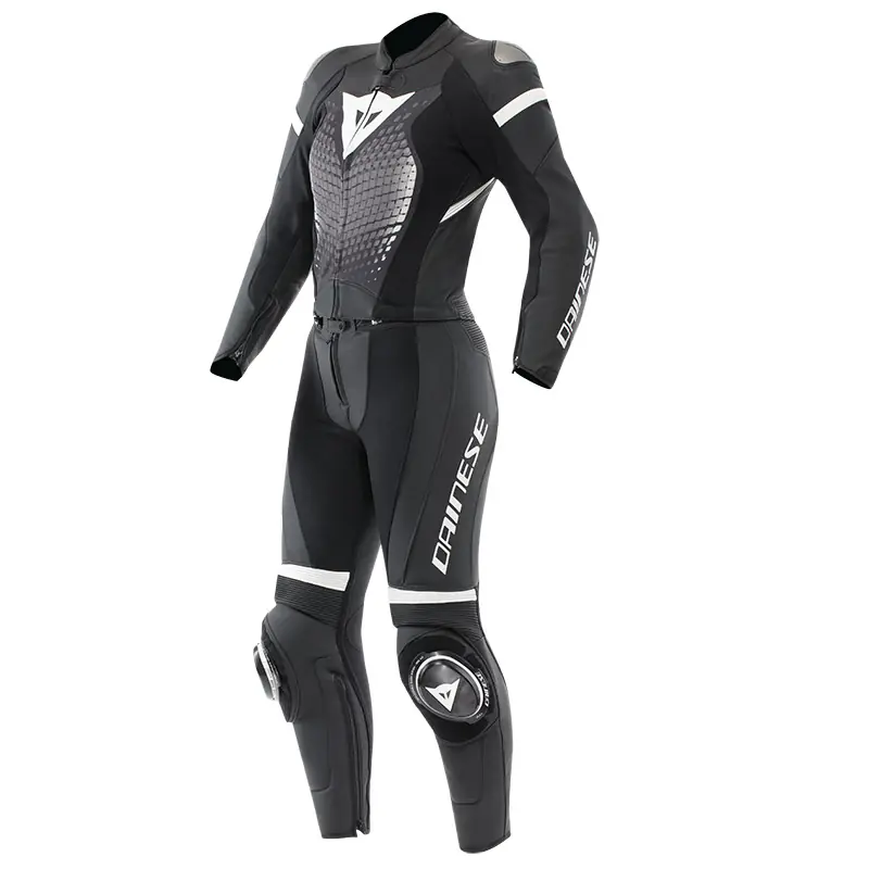 Spedizione Gratuita Tuta Divisibile Dainese Fulminea S/T nero bianco-