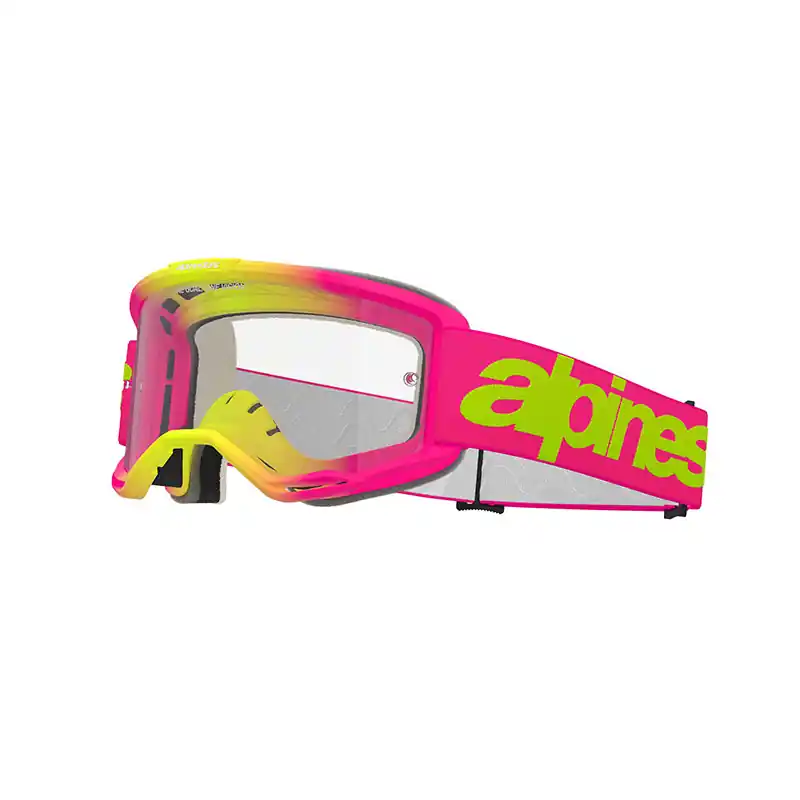 Maschera Alpinestars Vision 5 Wordmark rosa- Promozione