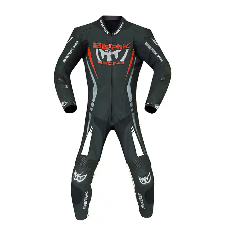 Tuta Berik Entry Level 2.0 rosso fluo grigio- Popolare