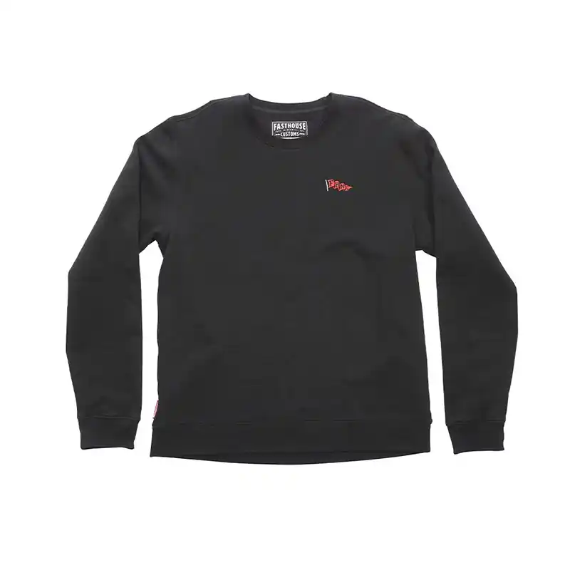 Soddisfatti O Rimborsati Felpa Fasthouse Flag Crew 24.1 nero-