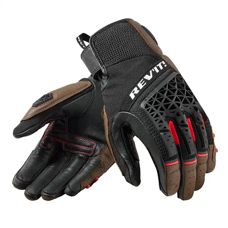 Guanti Rev'It Sand 4 marrone- Prezzo Ridotto