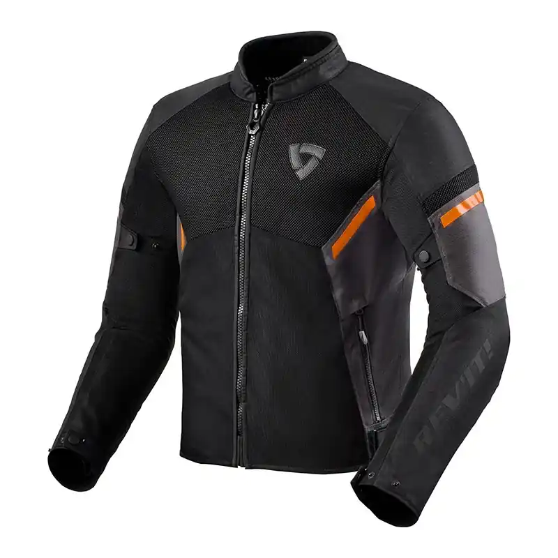Pagamento Sicuro Giacca Rev'It GT-R Air 3 nero arancio-