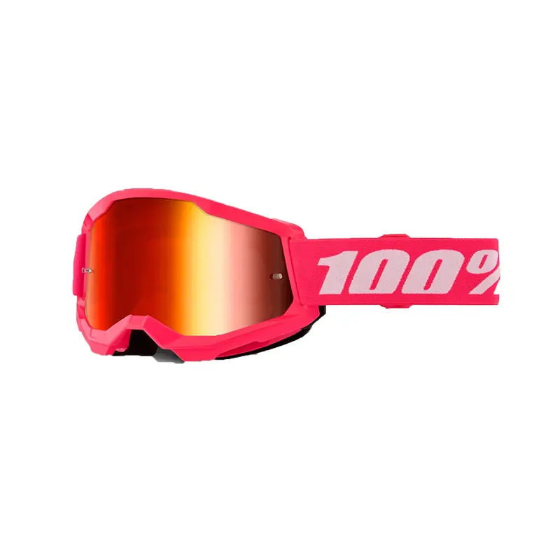 Maschera 100% Strata 2 Rosa specchiato rosso- Promozione Esclusiva