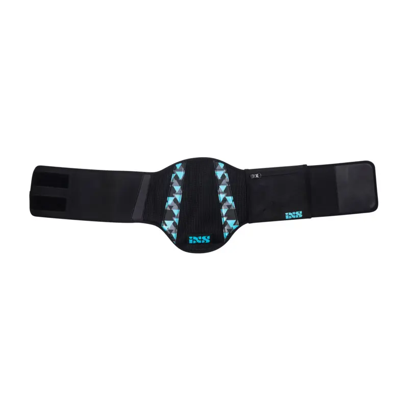 Più Venduto Cintura Renale Donna IXS Shaped nero turquoise-