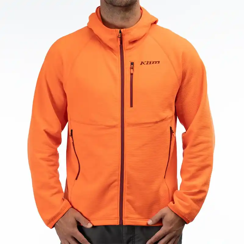 Felpa Klim Highline Hoodie arancio- Spedizione Gratuita