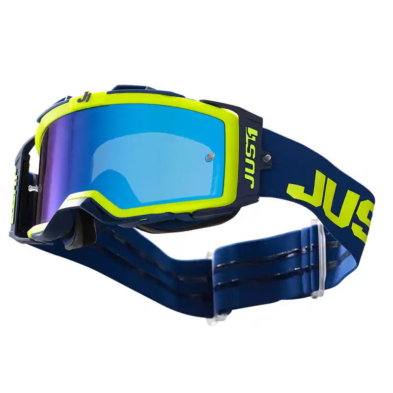 Maschera Just-1 Nerve Absolute blu giallo- Prezzo Ridotto