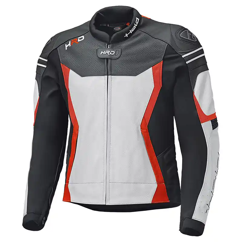 Acquista Ora Giacca Pelle Held Street 3.0 bianco rosso-