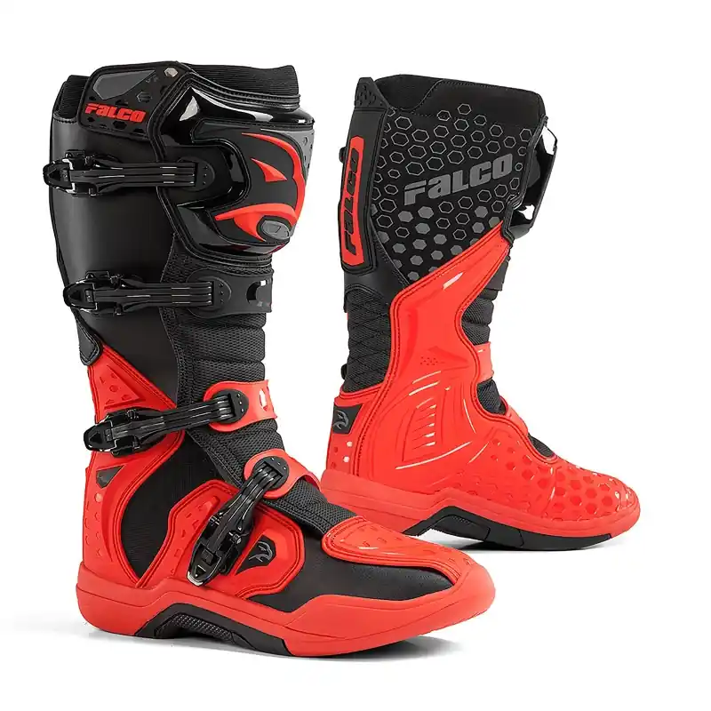 Promo Stagionale Stivali Falco Level 2 nero rosso-