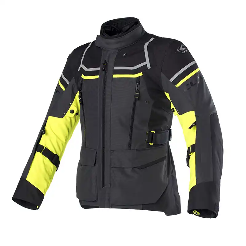Di Tendenza Giacca Donna Clover Outland 2 WP grigio giallo-