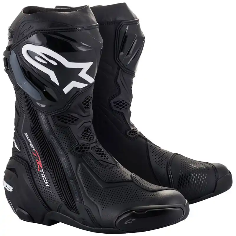 Stivale Alpinestars Supertech R Vented nero- Prezzo Scontato