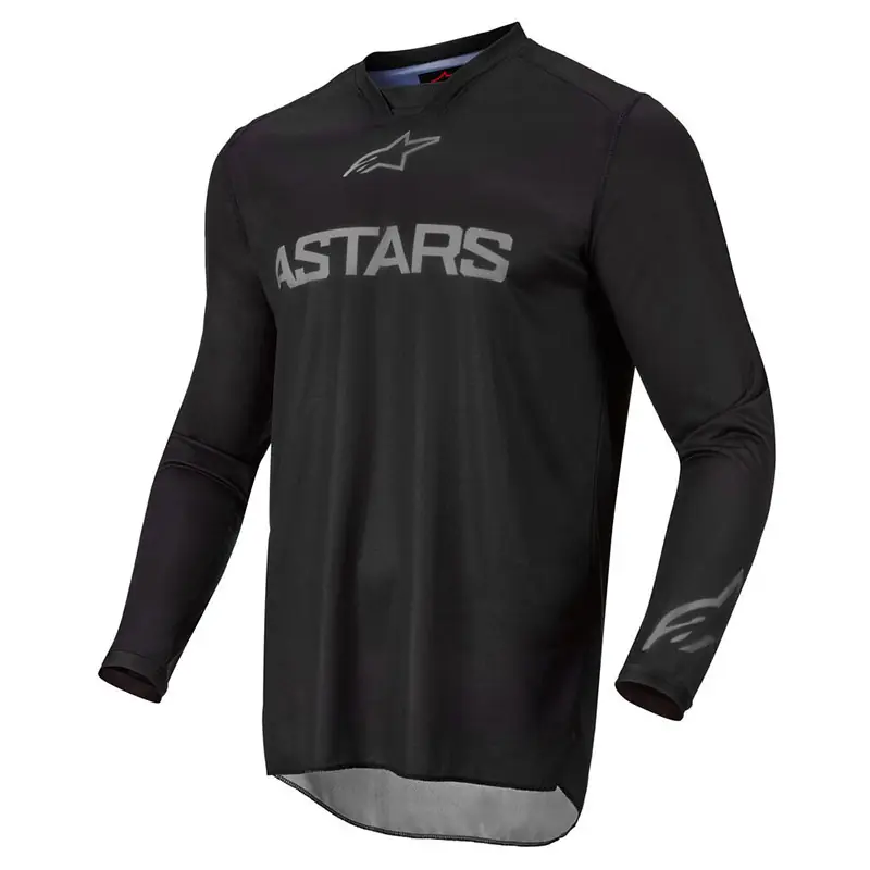 Promozione Esclusiva Maglia Alpinestars Fluid Graphite 2021 nero grigio-