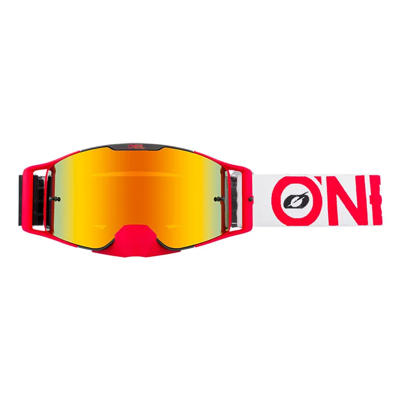 Maschera O Neal B-30 Bold rosso lente rosso- Promozione