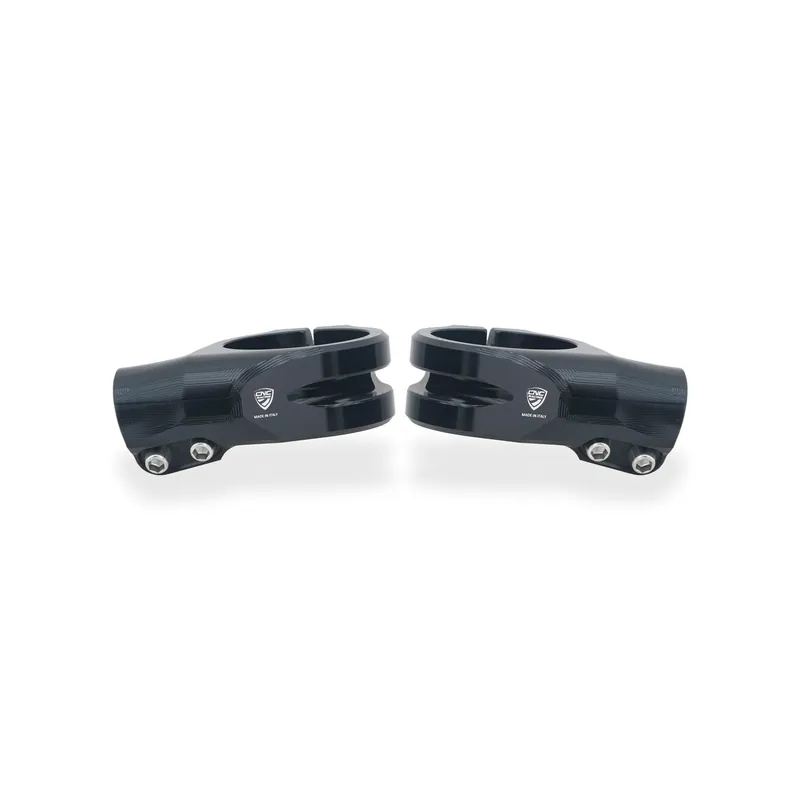 Cnc Racing Coppia Bracciali Semimanubri Ø50 mm - Offset 26 Mm - Angolo Inclinazione 7°- Di Tendenza