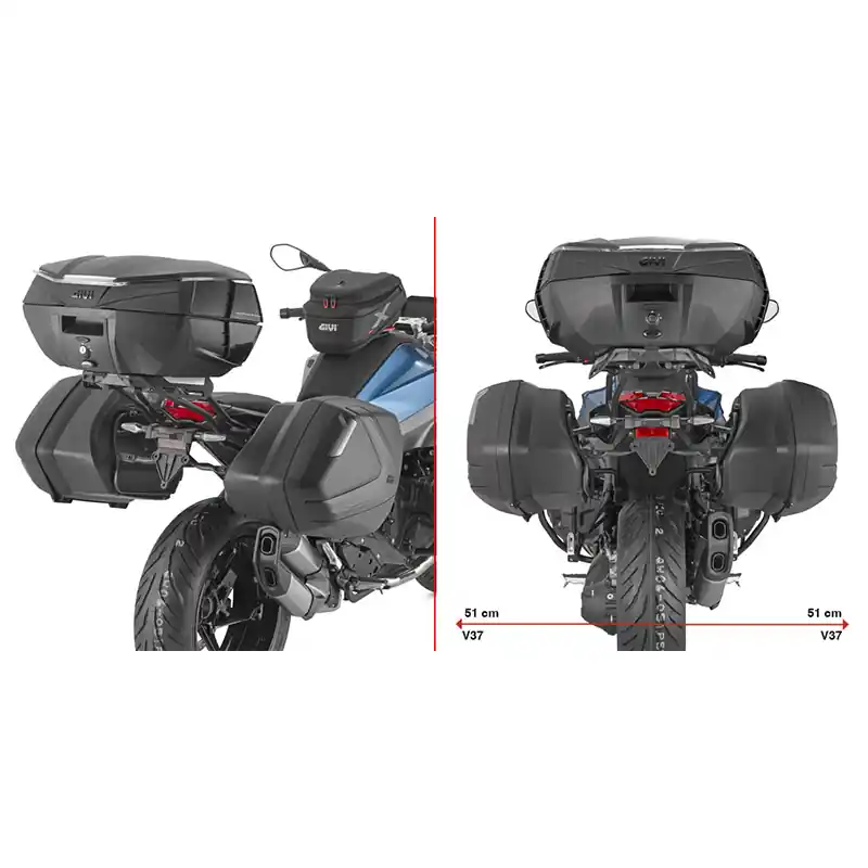 Portavaligie Laterale Givi PLX5152- Affare