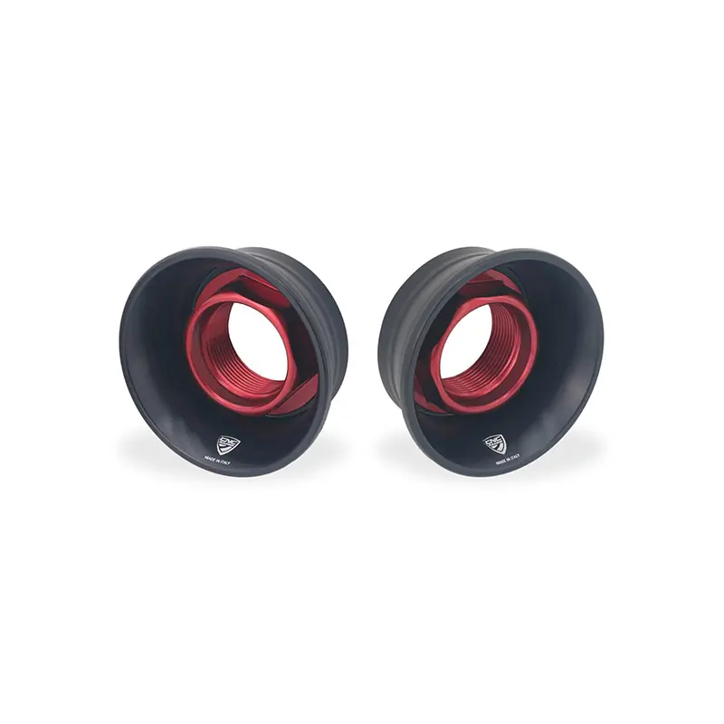 Tamponi Ruota Posteriore Cnc Racing Race Ducati nero rosso- Esclusivo