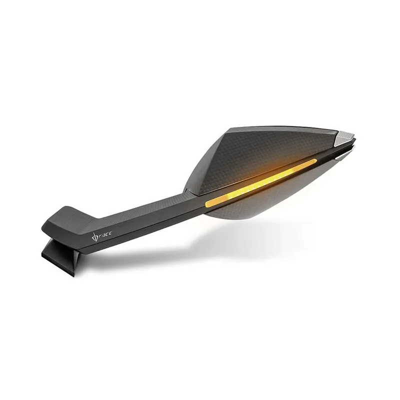 Specchi Db Race Blade Panigale V4/V2 nero grigio opaco- Ultime Pezzi
