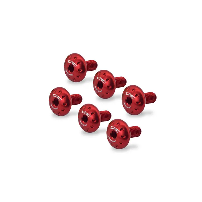 Kit Viti CNC Cover Laterale Radiatore KV325 rosso- Più Venduto