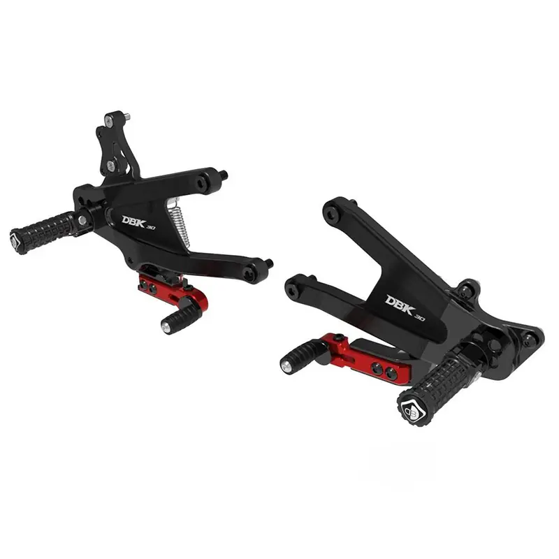 Scelto Dai Clienti Pedane Dbk Sbk Panigale V4 2025 nero rosso-