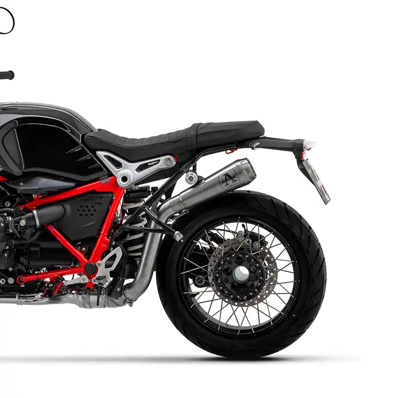 Più Venduto Arrow Pro Race Titanio ECE Slip On Bmw RNineT Scrambler-
