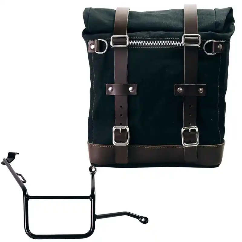 Soddisfatti O Rimborsati Kit Borsa Unit Garage Scram Canvas F900 GS marrone-