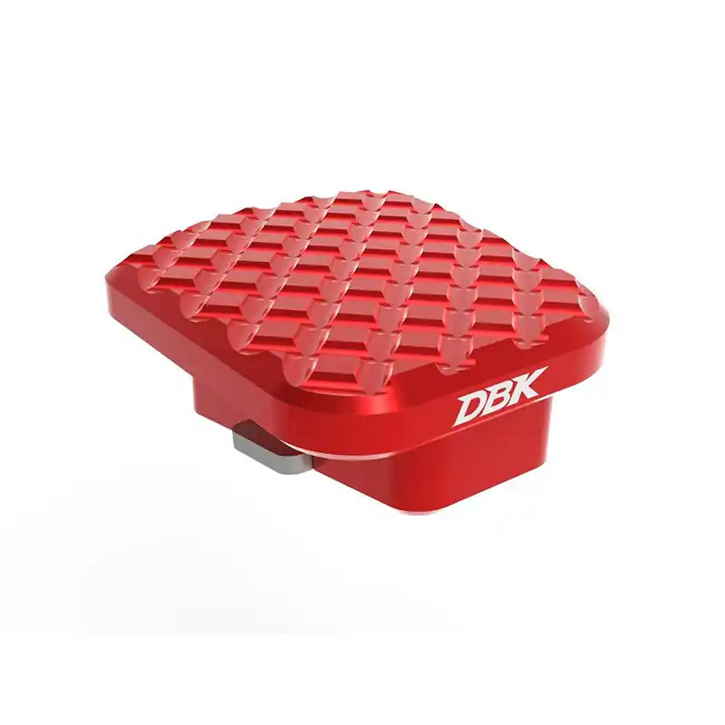Estensione Pedale Freno Posteriore Dbk MTS V2 rosso- Promozione