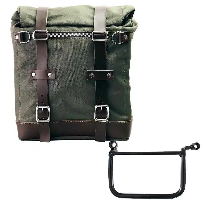 Economico Borsa SX Unit Garage Scram 22/30 Himalayan 450 verde-