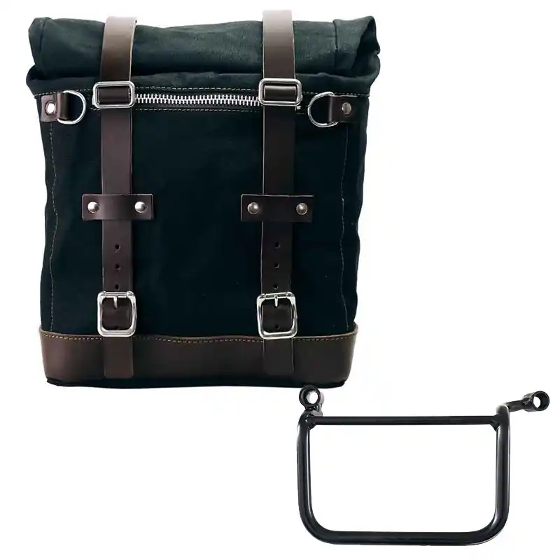 Borsa SX Unit Garage Scram 22/30 Himalayan 450 marrone- Occasione