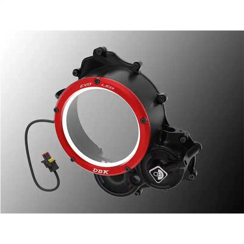 Popolare Cover Frizione Dbk 3D-Evo LED HM 698 nero rosso-