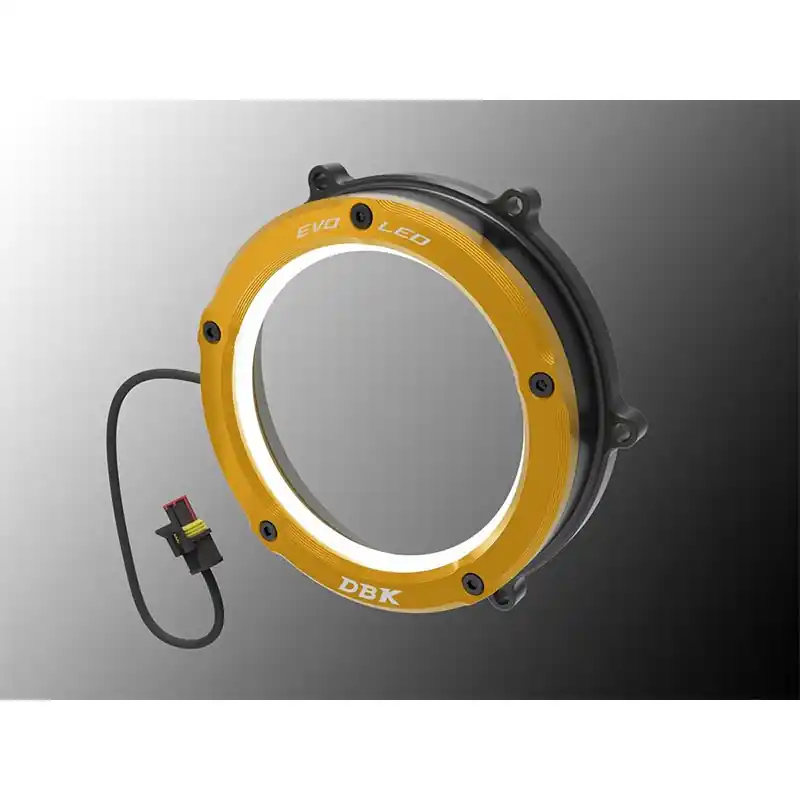 Solo Oggi Cover Frizione Dbk Evo Led Ducati V4 nero oro-