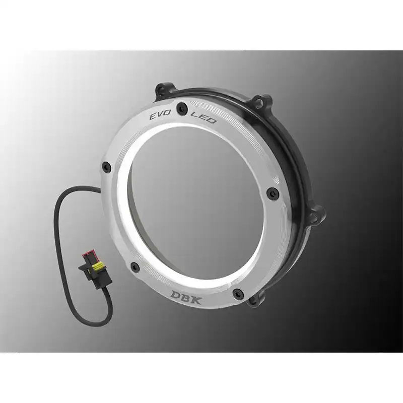 Cover Frizione Dbk Evo Led Ducati V4 nero argento- Must-Have